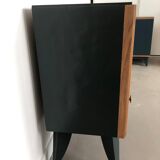 Chevet art déco obsidian green