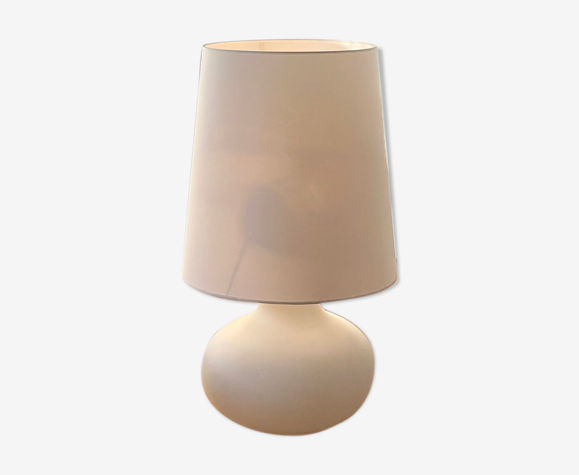 Lampe blanche vintage