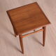 Table d'appoint en teck, Danemark, années 1960