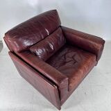 Pair of leather armchairs Roche Bobois