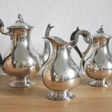 Antique silver-plated coffee pot by Christofle