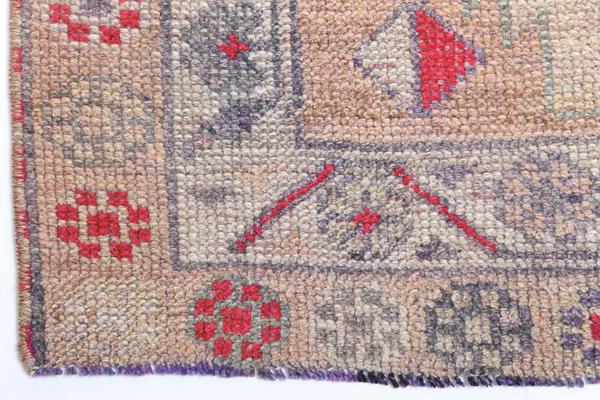 3x10 Turkish vintage runner rug, 80x292cm