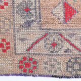 3x10 Turkish vintage runner rug, 80x292cm