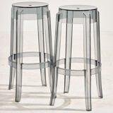 Charles Ghost bar stool by Philippe Starck for Kartell