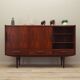 Buffet haut en teck, design danois, années 1970, fabriqué par ES Møbler