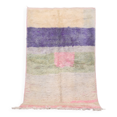 Tapis Boujaad vintage marocain en laine fait main