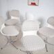 5 x chaises Giroflex 7105 Space Age