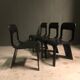 Set de 4 chaises par Gigi Sabadin années 1970