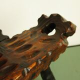 Brutalist tripod chair