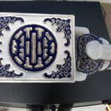 Hollywood Regency Ceramic Elephant
