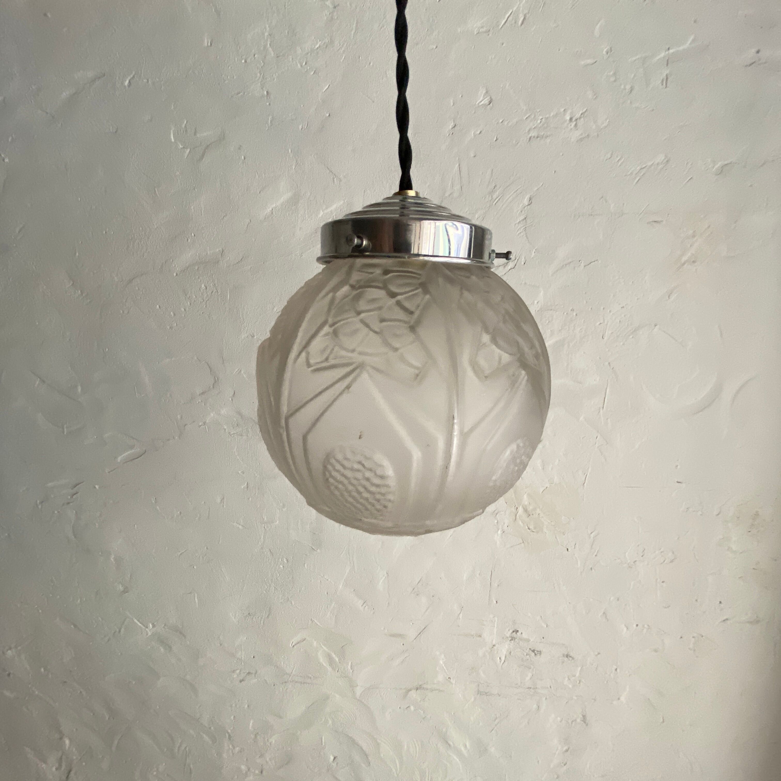 Former art-deco 14 cm hanging lamp