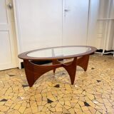 Astro oval coffee table  Victor Wilkins