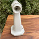 Art Deco wall sconce white porcelain
