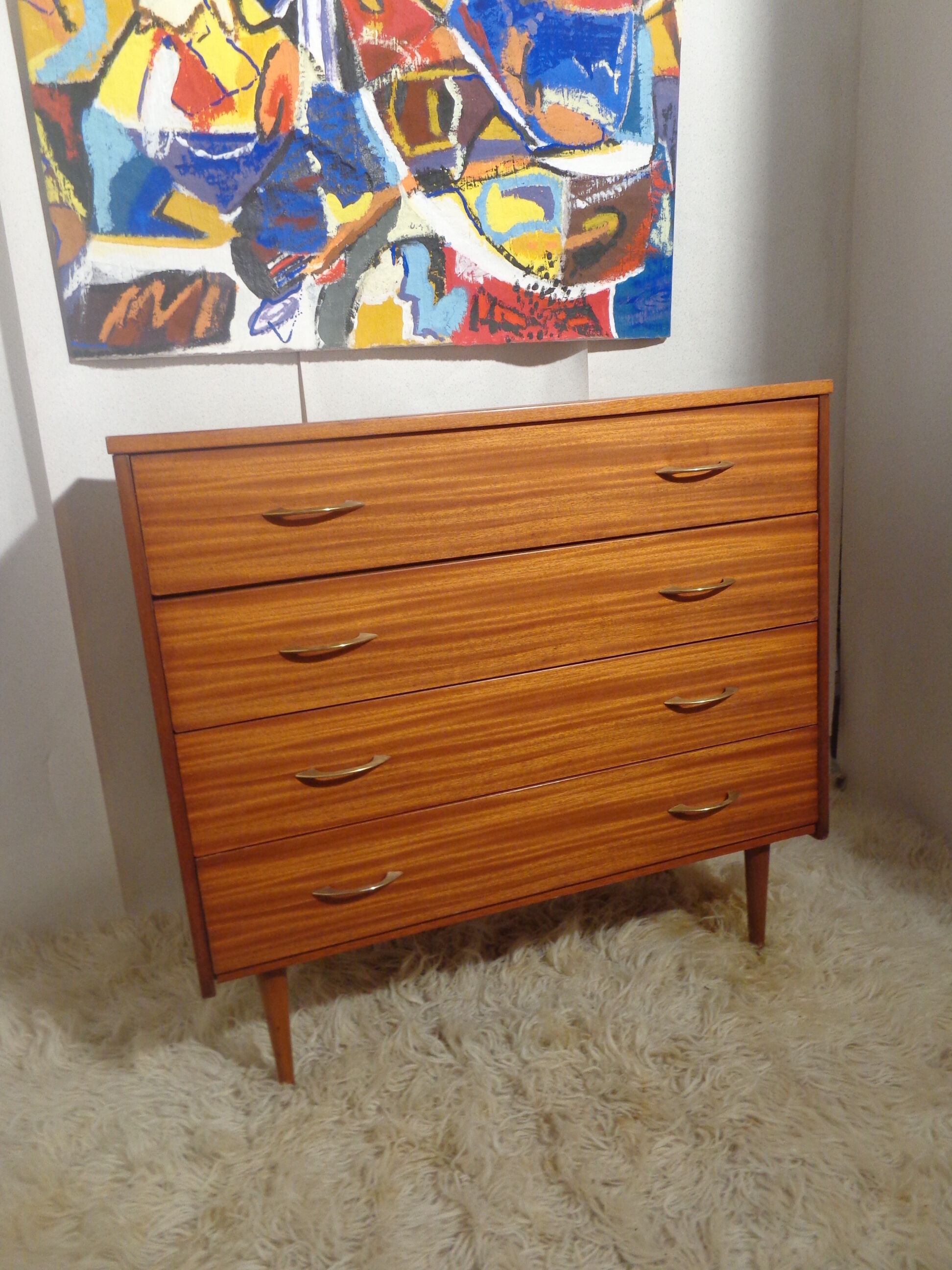 Vintage chest of drawers from the 60s