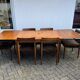 Ensemble de salle à manger vintage Lubke 8 pièces