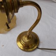 Brass wall light