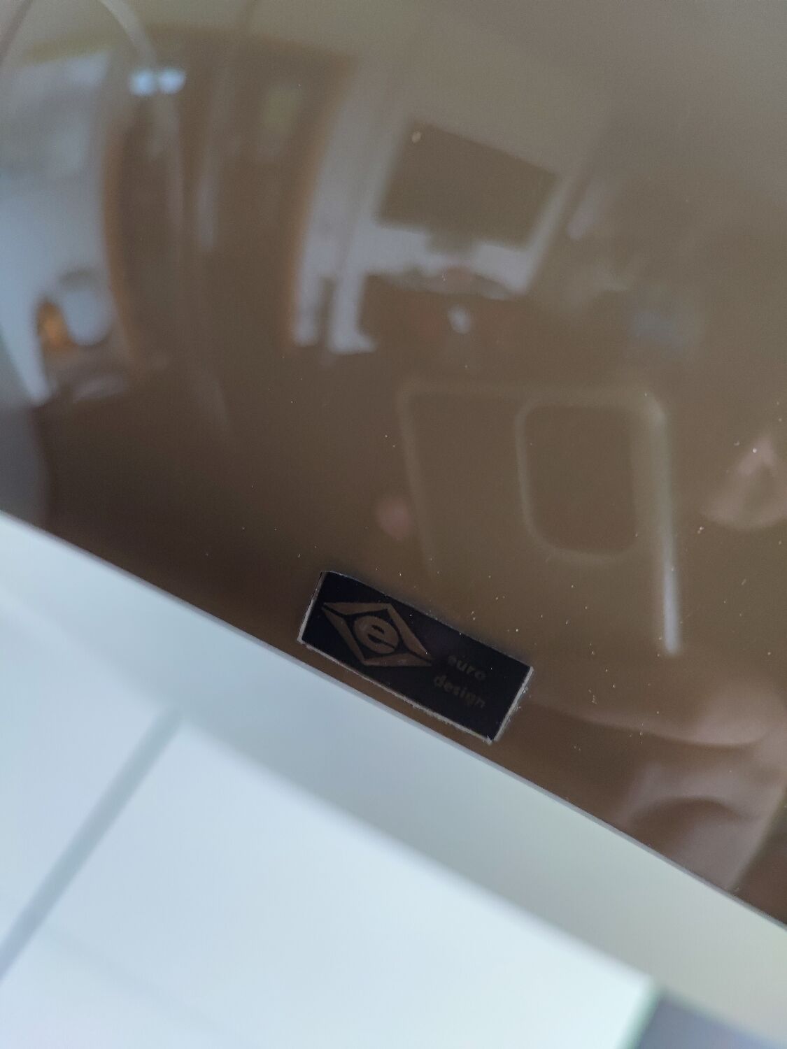 Dijkstra floor lamp chrome and plastic