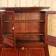 Scriban Bookcase In Solid Mahogany, 18th Century, Louis XVI, Port Furniture