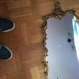 Large bronze mirror 80x55cm