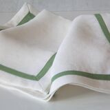 100% linen napkins with edging 20"x20" (50x50cm) - Set 6 Napkins