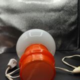 Lampe a poser space age verre opalescent
