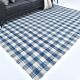 190x290cm İndigo blue kilim carpet. made with wool, Organic Wool Kilim