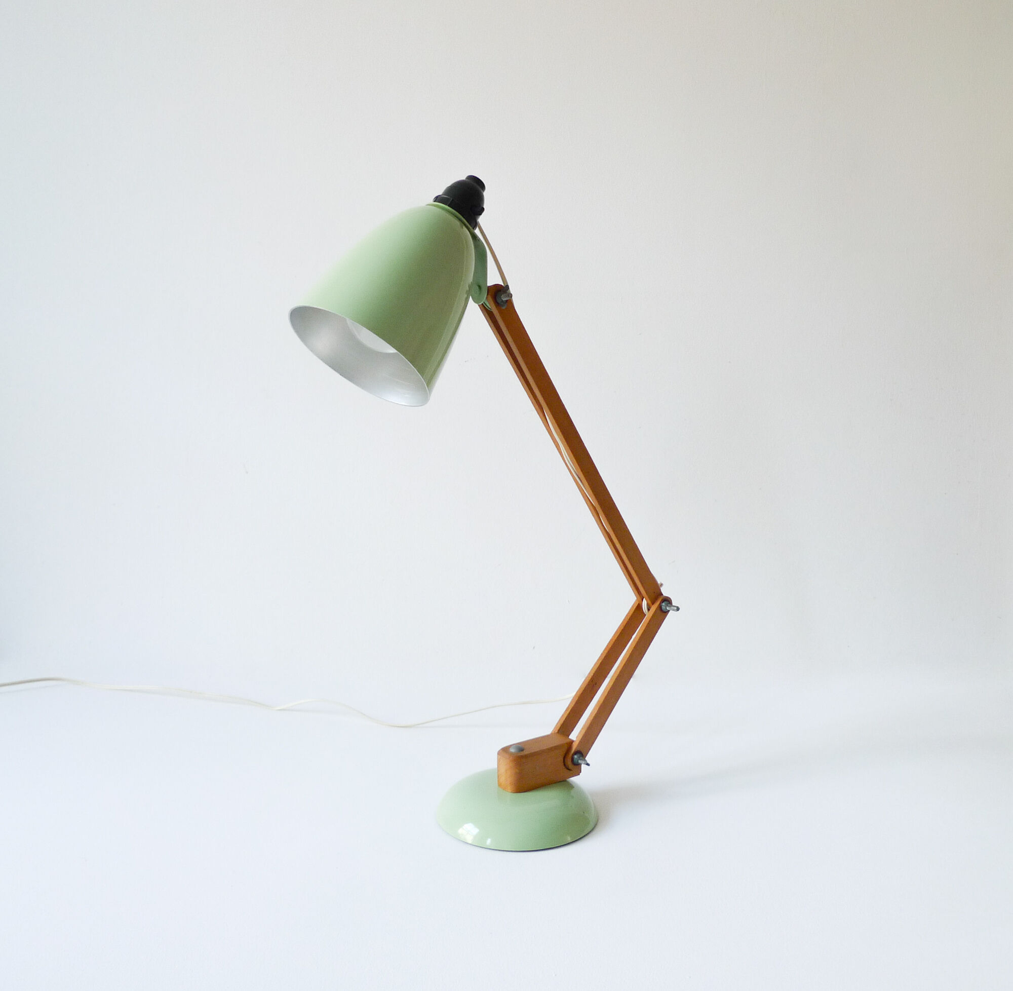 Mid-Century Green Terence Conran "Maclamp" Desk Lamp for Habitat, 1960s