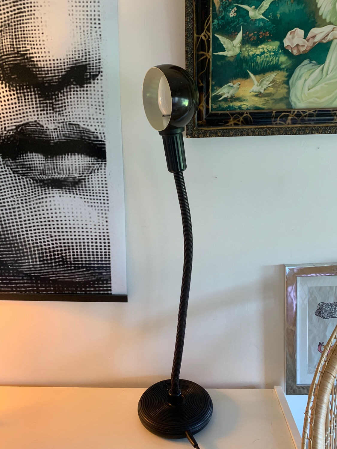 Desk lamp by Isao Hosoe for Valenti Luce