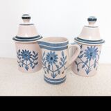 Longchamp stoneware pots set