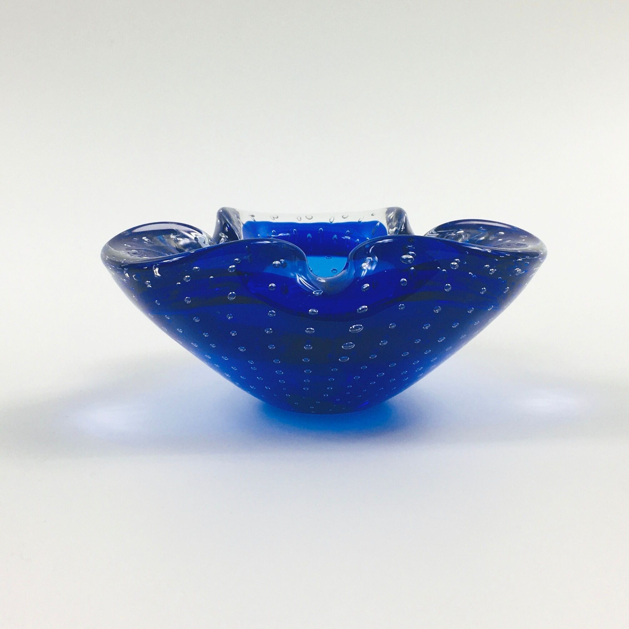 Mid-Century Murano Glass Ashtray / Small Bowl