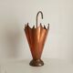 Vintage umbrella stand in Hollywood Regency style from the 1960s.