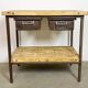 Vintage Industrial Worktable, 1960s