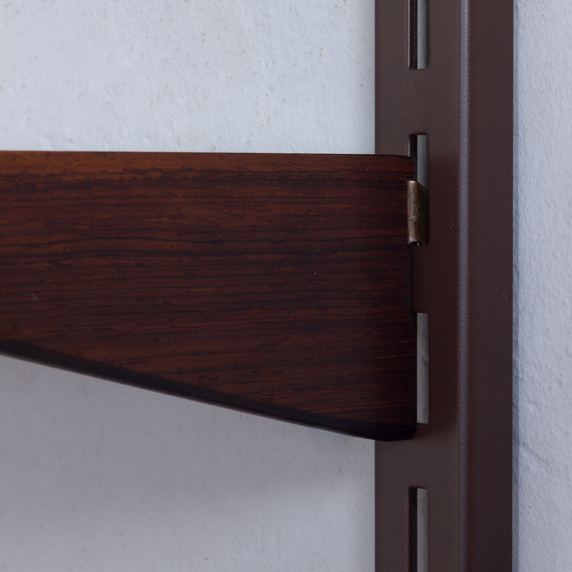 Kristiansen rosewood wall unit with secretaire and 3 shelves