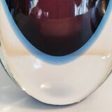 Sommerso Murano Vase Italy