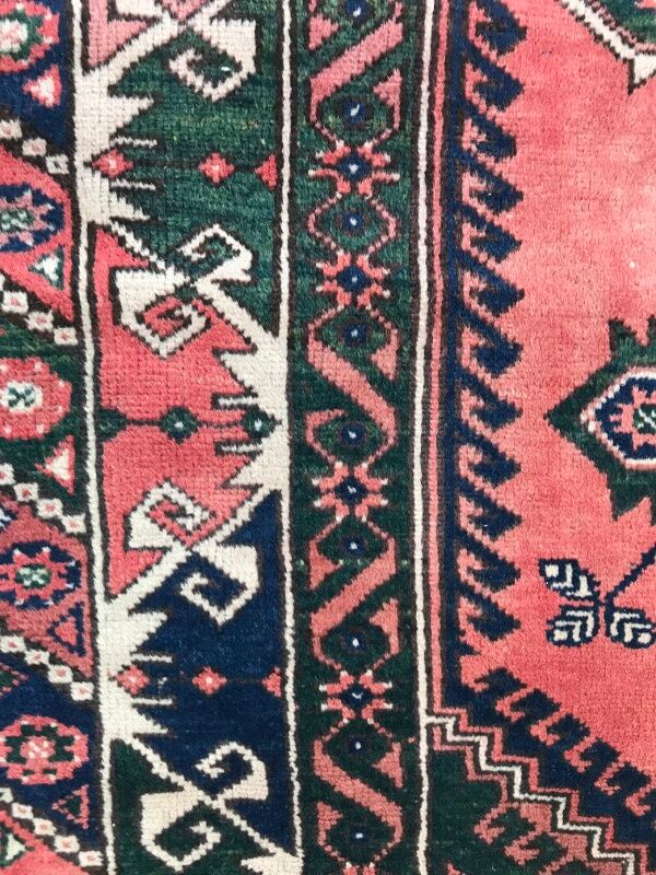 Nice Turkish vintage Konya carpet handmade 115 X 200 CM
