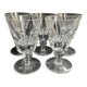 2899 – 5 Saint Louis wine glasses Jersey service In strong cut crystal