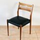 Set de 4 chaises scandinave en teck 1960