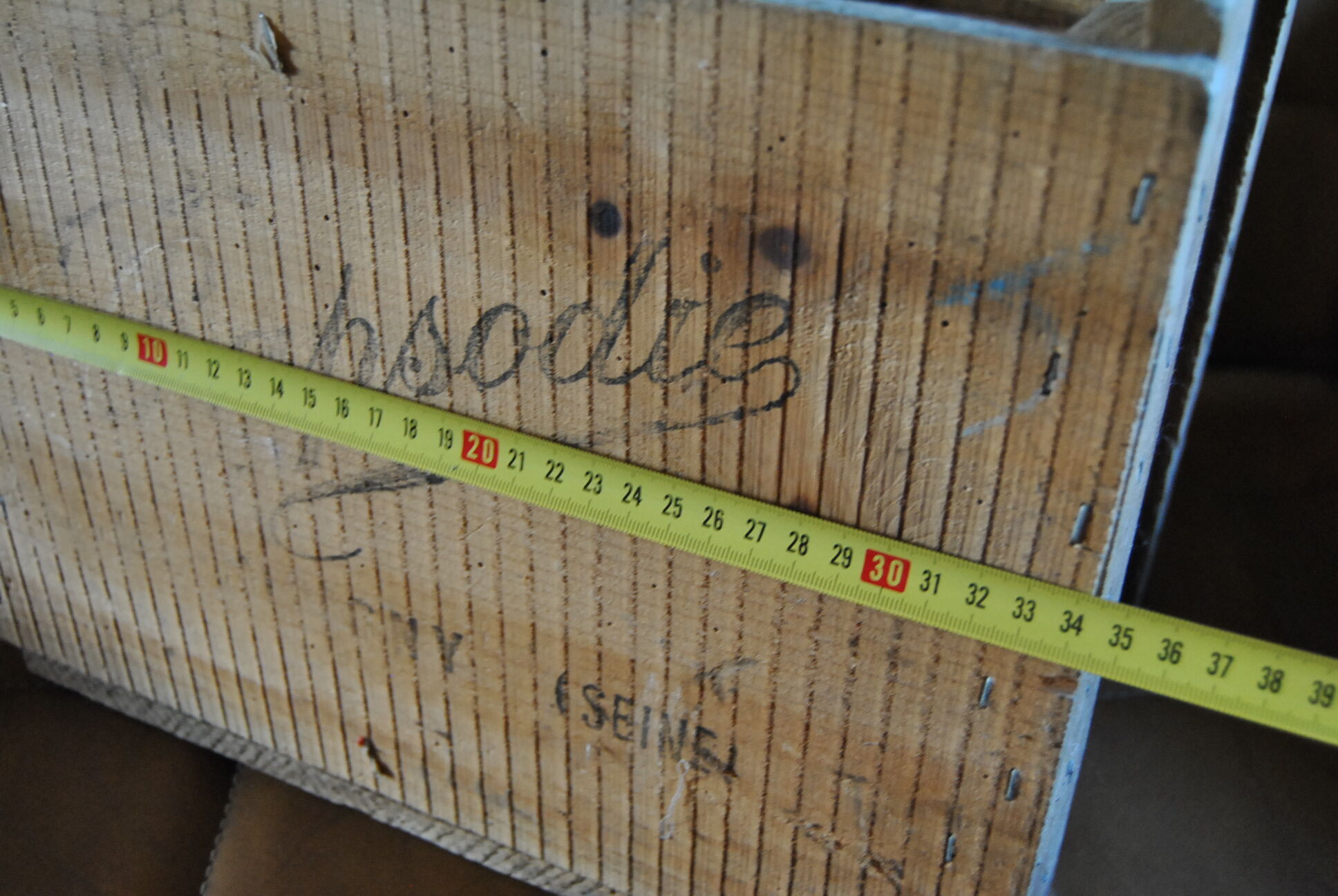 Vintage "Rapsodie" wooden box