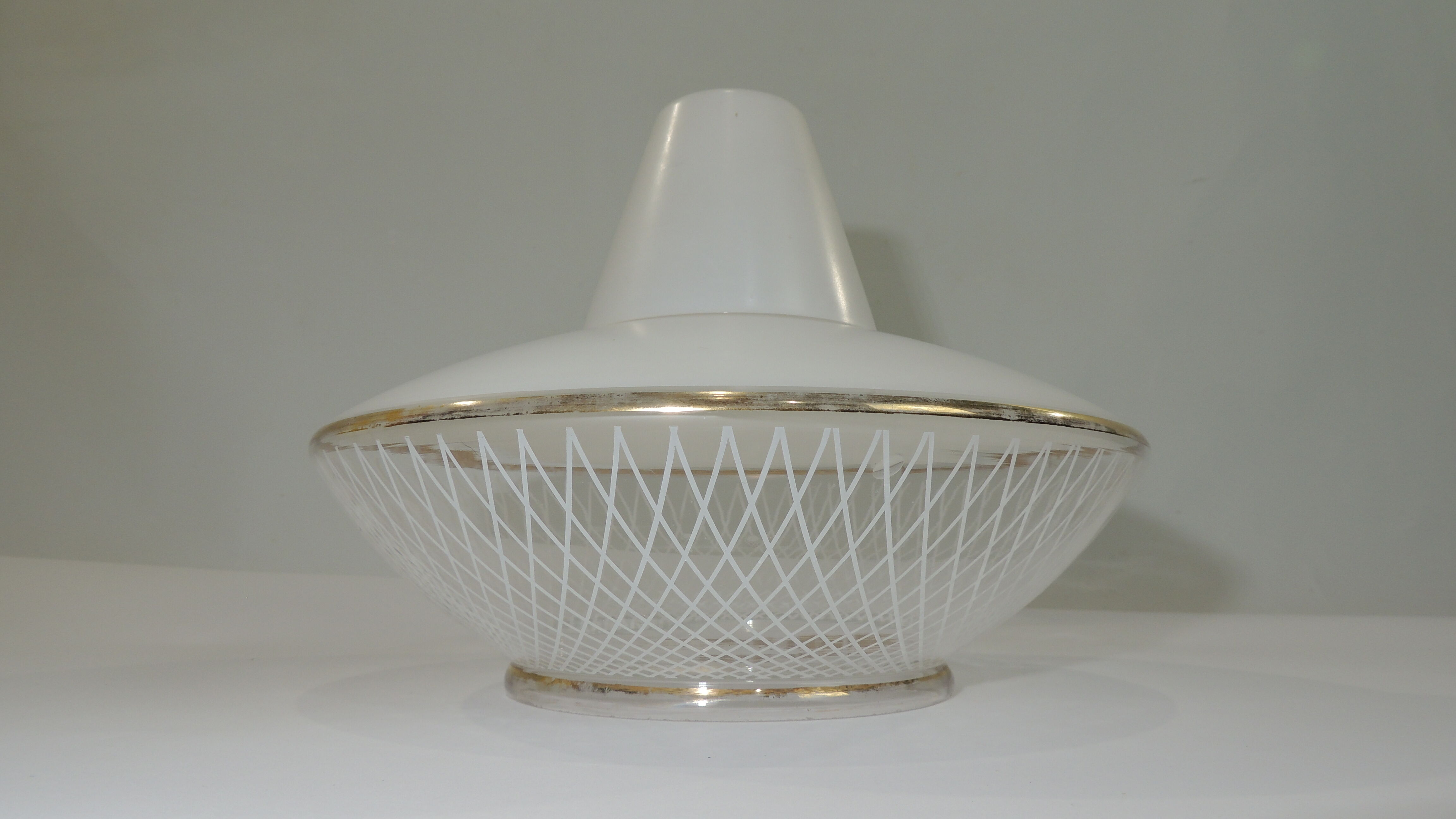 Suspension verrine opaline