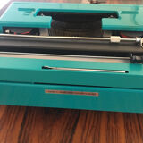 Studio 45 blue duck Olivetti typewriter