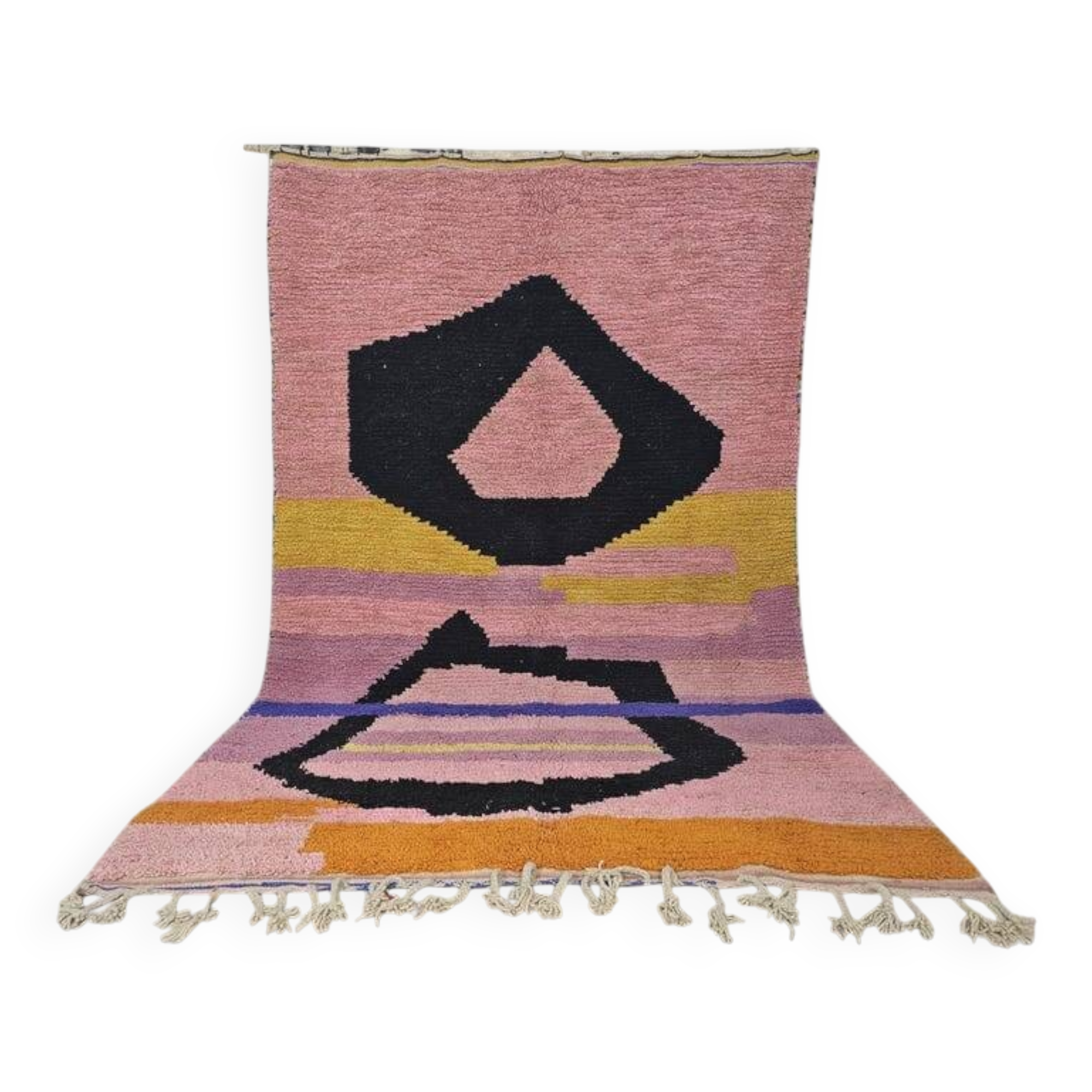 Tapis en laine pure naturelle