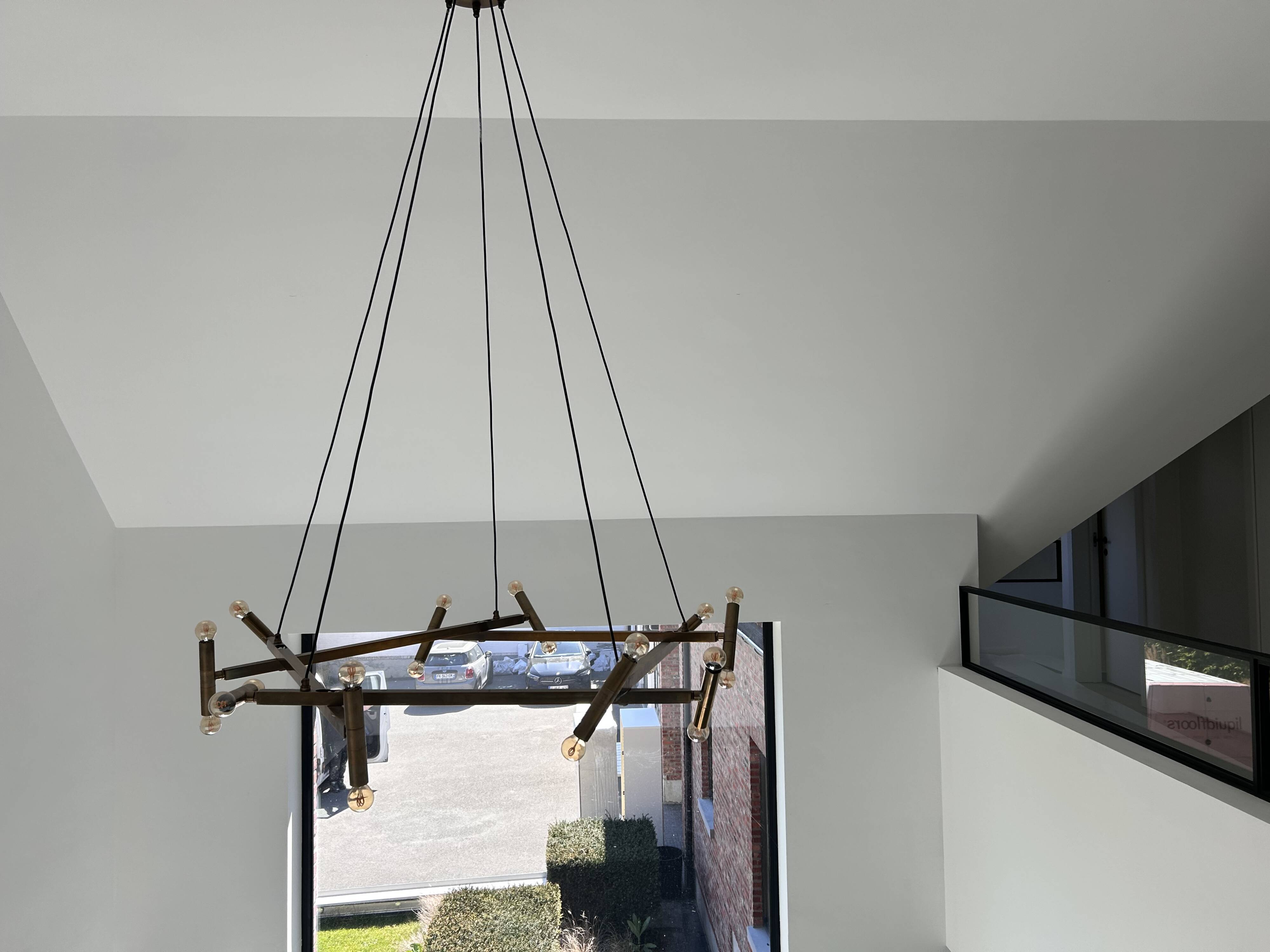 Large contemporary pendant light