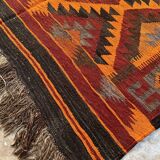 Moroccan Kilim Zayan Rug - 257 x 136 cm