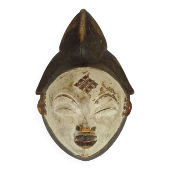 Ancien masque punu du gabon afrique art tribal africain