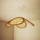 Suspension toile et bambou