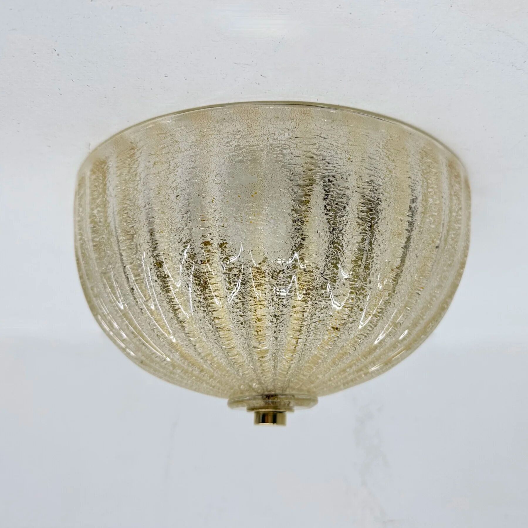 Barovier & Toso ceiling lamp 'Mezabala' 1970s