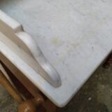 Marble toilet table