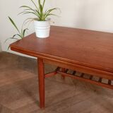 Coffee table with modular system by Folke Ohlsson