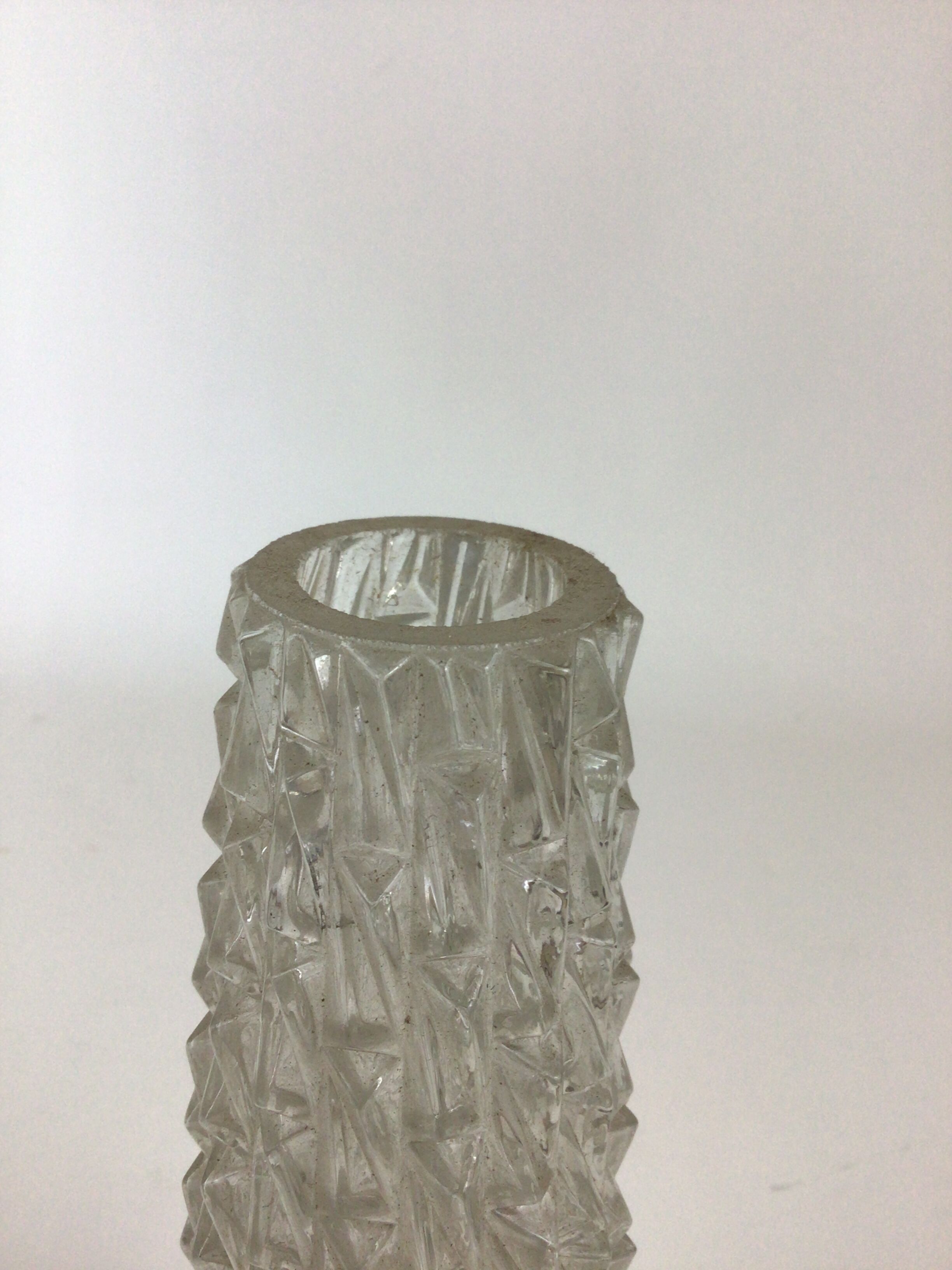 Lampe veilleuse vintage 60´s métal verre