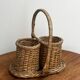 Wicker basket 1950s/60s